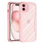 [PACHET 360] - Husa ColorVerse 360 + Folie de protectie -  iPhone 16 Plus  - Roz