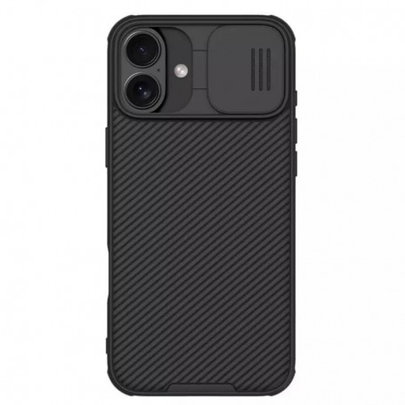 Husa pentru iPhone 16 Plus - Nillkin CamShield Pro Magnetic - Neagra