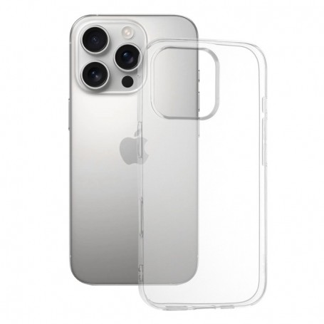 Husa pentru iPhone 16 Pro - Techsuit Clear Silicone - Transparent