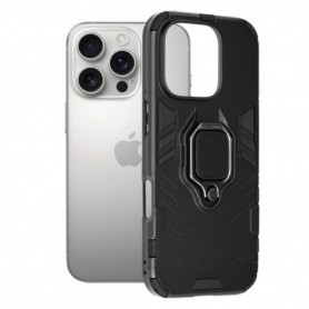 Husa pentru iPhone 16 Pro - Spigen Ultra Hybrid - Frost Neagra