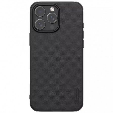 Husa pentru iPhone 16 Pro - Nillkin Super Frosted Shield Pro - Neagra