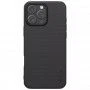 Husa pentru iPhone 16 Pro - Nillkin Super Frosted Shield Pro - Neagra