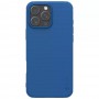 Husa pentru iPhone 16 Pro - Nillkin Super Frosted Shield Pro - Albastra