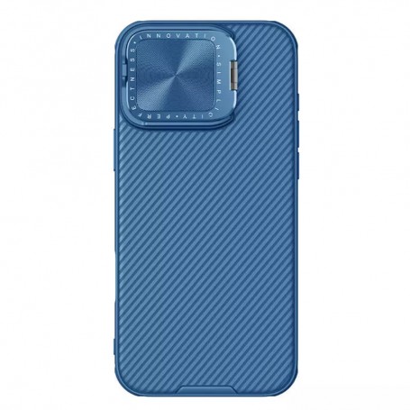 Husa pentru iPhone 16 Pro - Nillkin CamShield Prop - Albastra