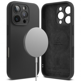 Husa pentru iPhone 16 Pro - Spigen Enzo Aramid - Neagra / Natural