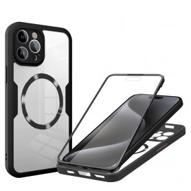 Husa pentru iPhone 16 Pro - Spigen Ultra Hybrid - Matte Neagra