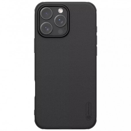 Husa pentru iPhone 16 Pro Max - Nillkin Super Frosted Shield Pro Magnetic - Neagra