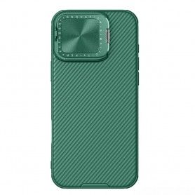 Husa pentru iPhone 16 Pro Max - Nillkin CamShield Prop - Albastra