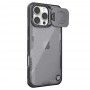 Husa pentru iPhone 16 Pro Max - Nillkin Iceblade Prop (without Camera Cutout) - Neagra