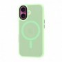 Husa pentru iPhone 16 Plus - Techsuit HaloFrost MagSafe Series - Light Verde