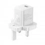 Incarcator Type-C cu Plug UK, Quick Charge 20W - Baseus (P10110907213-00) - Alb