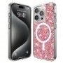 Husa pentru iPhone 16 Pro Max - Techsuit Sparkly Glitter MagSafe - Roz