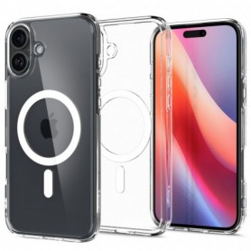 Husa pentru iPhone 16 - Spigen Ultra Hybrid - Clear