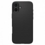 Husa pentru iPhone 16 - Spigen Liquid Air - Matte Neagra