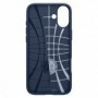 Husa pentru iPhone 16 - Spigen Liquid Air - Navy Albastra