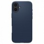 Husa pentru iPhone 16 - Spigen Liquid Air - Navy Albastra