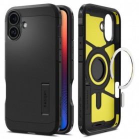 Husa pentru iPhone 16 Plus - Ringke Fusion X - Neagra