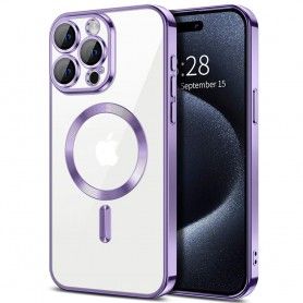 Husa pentru iPhone 16 Pro - Supcase Unicorn Beetle Slim Clear MagSafe - Neagra