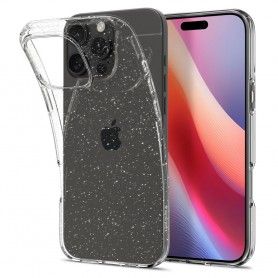 Husa pentru iPhone 16 Pro - Techsuit Carbon Silicone - Albastra