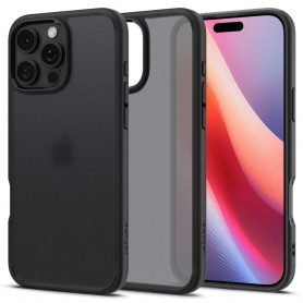 Husa pentru iPhone 16 Pro - Techsuit Carbon Silicone - Albastra