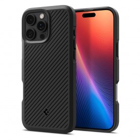 Husa pentru iPhone 16 Pro - Spigen Ultra Hybrid - Matte Neagra