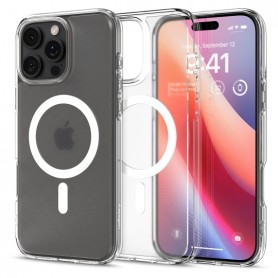 Husa pentru iPhone 16 Pro - Spigen Ultra Hybrid - Space Crystal