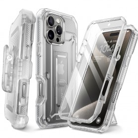 Husa pentru iPhone 16 Pro Max - Supcase Unicorn Beetle Pro - Clear