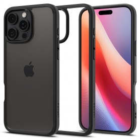 Husa pentru iPhone 16 Pro Max - Spigen Ultra Hybrid - Matte Neagra