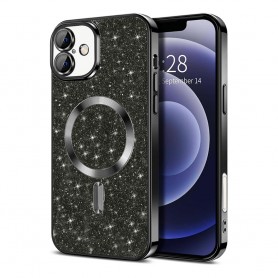 Husa pentru iPhone 16 - Techsuit Magskin Book - Neagra