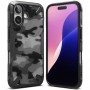 Husa pentru iPhone 16 - Ringke Fusion X Design - Camo Neagra