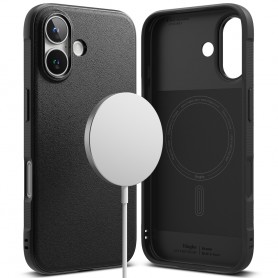 Husa pentru iPhone 16 Plus - Spigen Rugged Armor MagSafe - Matte Neagra