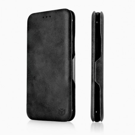 Husa pentru iPhone 16 Pro - Techsuit Safe Wallet Plus - Neagra