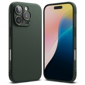 Husa pentru iPhone 16 Pro - Nillkin Super Frosted Shield Pro - Deep Verde