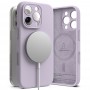 Husa pentru iPhone 16 Pro - Ringke Silicone Magnetic MagSafe - Lavender