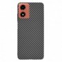 Husa pentru Motorola Moto G04 / Moto G04s / Moto G24 / Moto E14 - Techsuit Carbonite FiberShell - Neagra