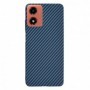 Husa pentru Motorola Moto G04 / Moto G04s / Moto G24 / Moto E14 - Techsuit Carbonite FiberShell - Cyan