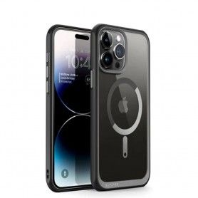 Husa pentru iPhone 16 Pro Max - Nillkin CamShield Pro Magnetic - Dark Mov