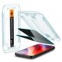 Folie pentru iPhone 16 Pro (set 2) - Spigen Glas.tR EZ FIT - Privacy