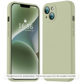 Husa pentru iPhone 15 - Techsuit SoftFlex - Verde menta Verde