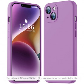 Husa pentru iPhone 15 Pro - Techsuit SoftFlex - Roz Sand