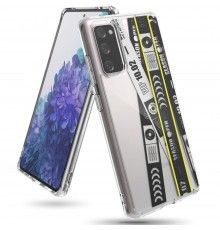 Husa Carcasa Spate pentru Samsung Galaxy S20 FE / S20 FE 5G - Glaze Glass,  Fiery Ocean
