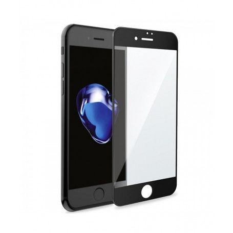 Folie Protectie Ecran pentru iPhone 6 Plus / 6S Plus, Sticla securizata, Full 3D 0.33mm, Negru
